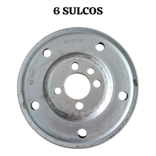 Polia Retentor Correia Virabrequim Audi A4 1.8 2006 A 2011