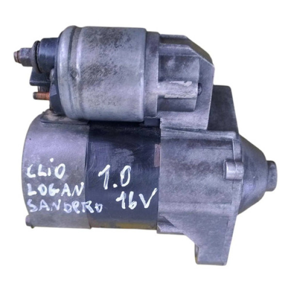 Motor Partida Arranque Sandero 1.0 16v 2007 2009 2012 2014