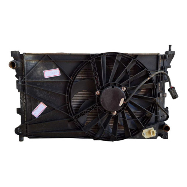 Kit Radiador Fiat 500 1.4 8v 2007 2008 2009 2010 2011 A 2015 Preto