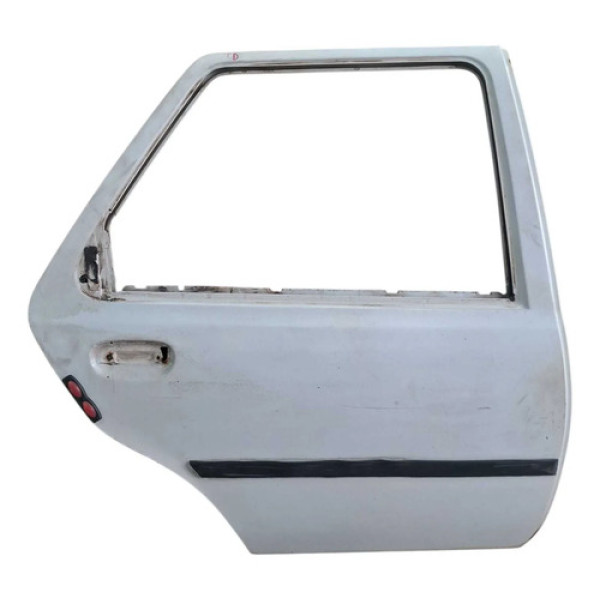 Porta Traseira Direita Fiesta Hatch 2000 2002 2004 2006 Traseira Direito Branco