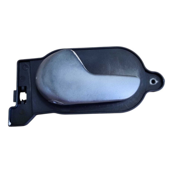 Maçaneta Interna Dianteira Esquerda Fiesta 2003 2008 2014 Prateado Dianteira