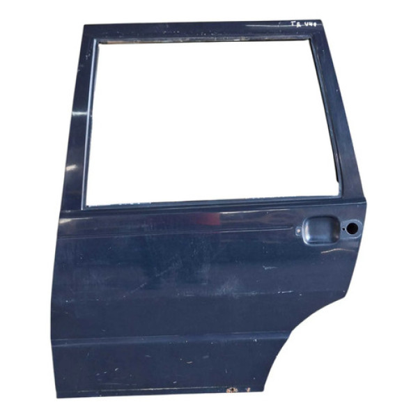 Porta Traseira Esquerda Uno 1992 1994 1996 1998 2000 2002 Traseira Esquerda Azul