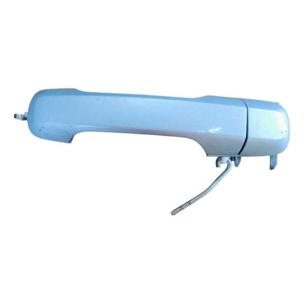 Maçaneta Externa Traseira Direita Fiesta 2003 2006 2009 2014 Prateado Traseira