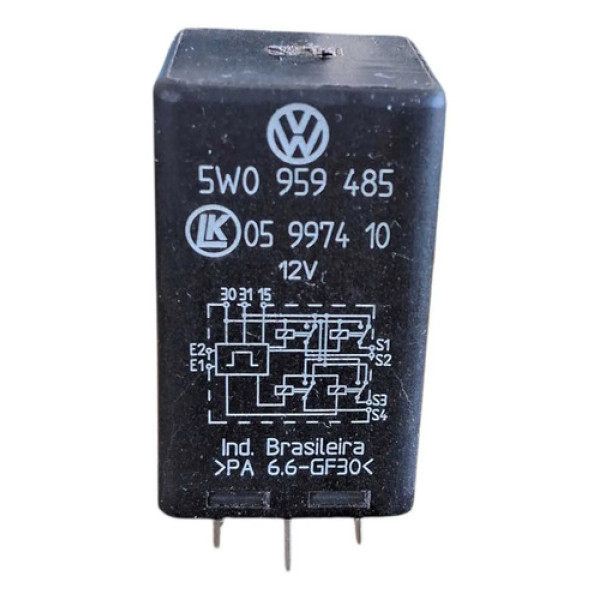 Relé Temporizador V. Elétrico Gol G4 1.0 8v 2001 2006 2014 12v