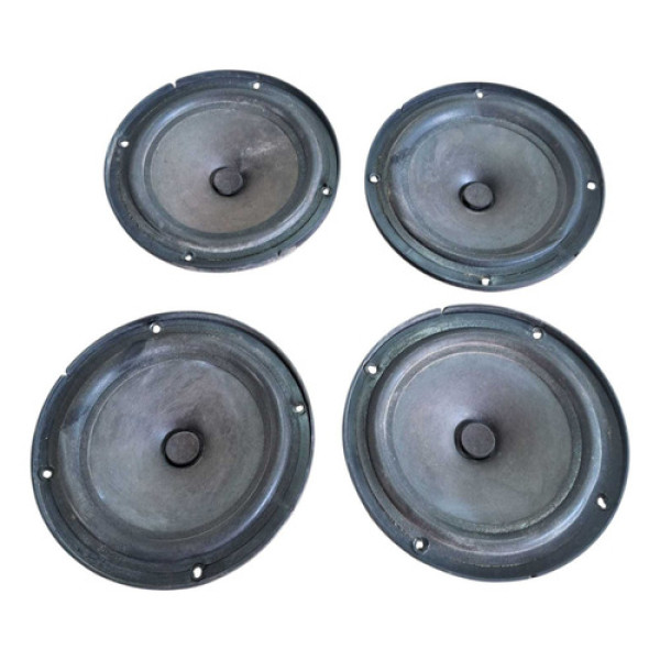 Kit Alto Falante Fiesta 2009 2010 2011 2012 2013 2014 Preto