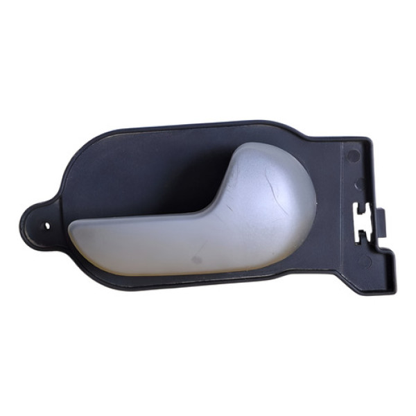 Maçaneta Interna Traseira Direita Fiesta 2003 2007 2010 2013 Preto/prata Dianteira