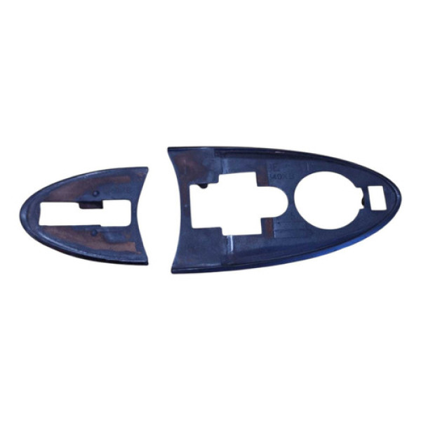 Kit Junta Acabamento Maçaneta Focus 2001 2002 2004 2006 2008 Preto Dianteira/traseira