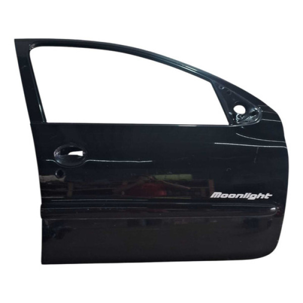 Porta Dianteira Direita 206 1999 2001 2004 2005 2006 2007 Dianteira Preto