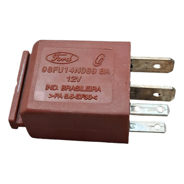 Relé Auxiliar Marrom Farol Fiesta 2008 2009 2010 2011 A 2012