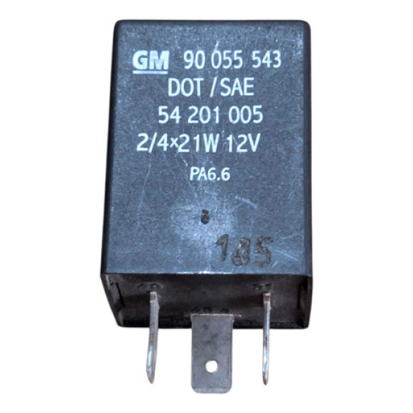 Rele Pisca Alerta Astra Corsa Celta Vectra 1994 2003 2012 Preto