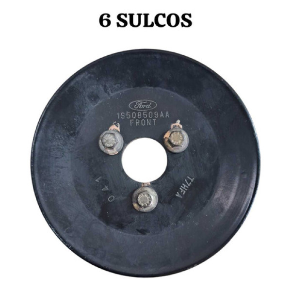 Polia Bomba Água Ecospor Ka Fiesta Courier 1.0 1.6 2006 2012