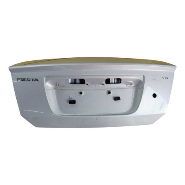 Tampa Traseira Fiesta Sedan 2009 2010 2011 2012 2013 2014 Prateado