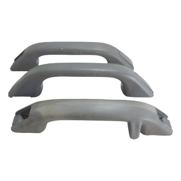 Kit Alça Teto Escort 1997 1998 1999 2000 2001 2002 2003 Cinza