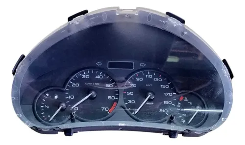 Painel Instrumento 206 1.4 8v 1999 2000 2001 2002 2004 2007 Preto