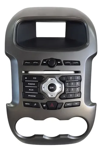 Moldura Comando Ar Radio Ranger 2012 2013 2014 2015 2016